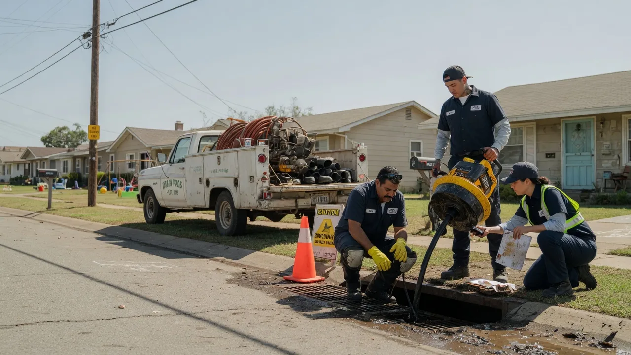 Drain Cleaning in Zavalla, TX near me